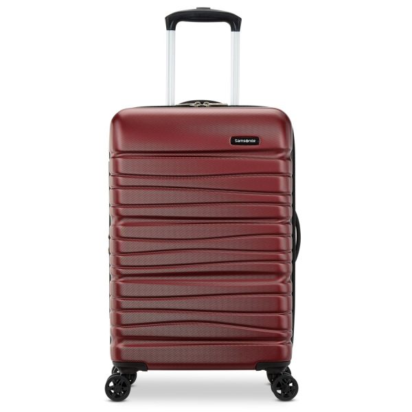 Samsonite Evolve SE 3 Piece Hardside Luggage Set (20  24  28 )Matte Burgundy (145796-4387) Online now