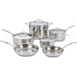 Cuisinart Chef s Classic Stainless Cookware 10 pc. set (77-10) Fashion