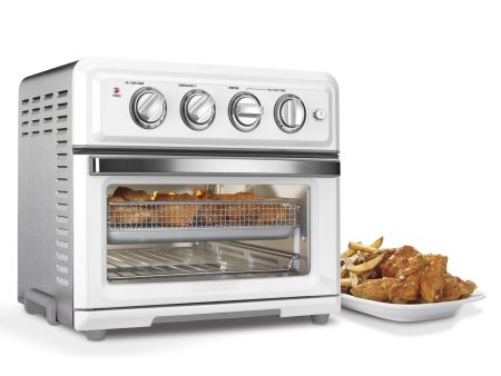 Cuisinart TOA-60W Convection Toaster Oven Air Fryer with Light, White Supply