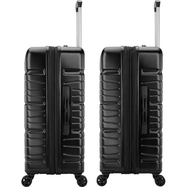 Samsonite Evolve SE Hardside 28  Large Expandable Spinner Luggage, Bass Black Supply