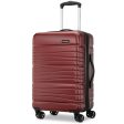 Samsonite Evolve SE 3 Piece Hardside Luggage Set (20  24  28 )Matte Burgundy (145796-4387) Online now