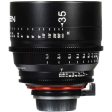 Rokinon Xeen XN35-C 35mm T1.5 Cine Full Frame Lens for Canon EF Mount For Sale