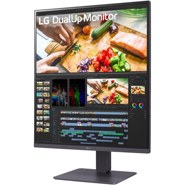 LG 28MQ750-C 28  SDQHD 16:18 DualUp Monitor with USB Type-C Refurbished For Cheap