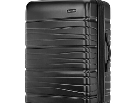 Samsonite Evolve SE Hardside 28  Large Expandable Spinner Luggage, Bass Black Supply