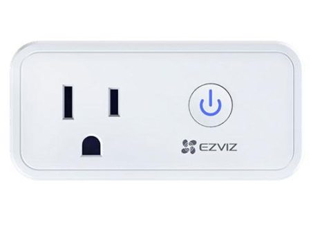 EZVIZ T30B Smart Plug with Energy Statistics, Wi-Fi, Voice Control with Alexa Supply