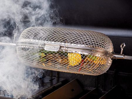 Napoleon 64000 Rotisserie Grill Basket, Stainless Steel - Open Box Online Hot Sale