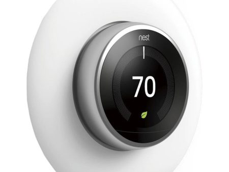 Elago Wall Plate Cover for Google Nest Learning Thermostat Matte White - Open Box For Sale