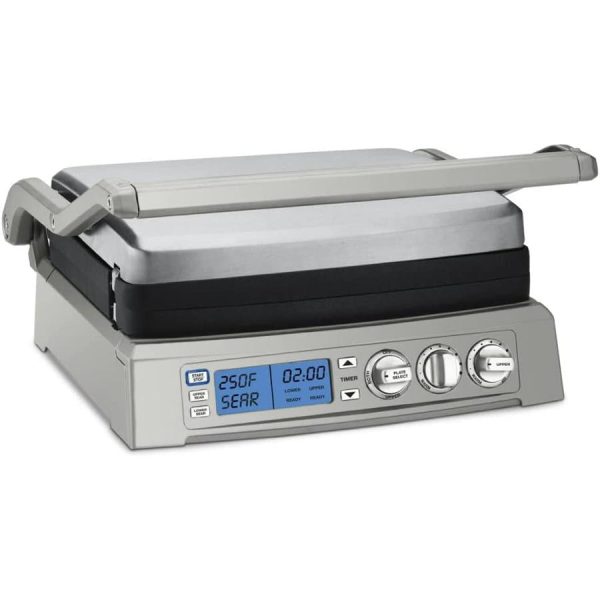 Cuisinart Elite Griddler Grill, Stainless Steel - GR-300WSP1 Online Hot Sale