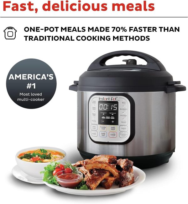 Instant Pot Duo 7-in-1 8 Quart Electric Pressure Cooker (Refurbished) Online Hot Sale