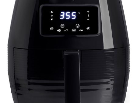 Deco Chef Digital 5.8QT Electric Air Fryer - Healthier & Faster Cooking - Black - Open Box Online Hot Sale