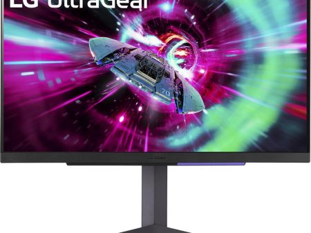 LG 32GR93U-B 32  UltraGear UHD 1ms 144Hz Gaming Monitor, Refurbished Cheap