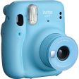 Fujifilm Instax Mini 11 Instant Film Camera - Sky Blue - Open Box Cheap