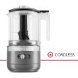 KitchenAid 5-Cup Cordless Food Chopper, Charcoal Grey (K49672-CG) Online now