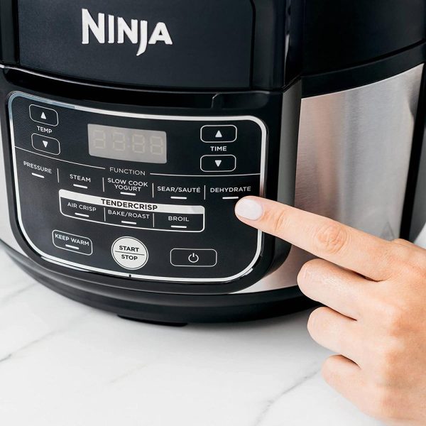 Ninja FD101 11-in-1 5qt Pressure Cooker and Air Fryer (Stainless Black) - Open Box Online