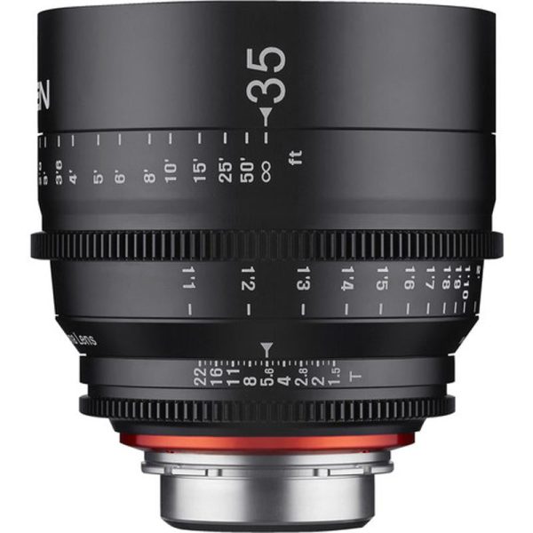 Rokinon Xeen XN35-C 35mm T1.5 Cine Full Frame Lens for Canon EF Mount For Sale