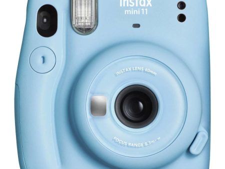 Fujifilm Instax Mini 11 Instant Film Camera - Sky Blue - Open Box Cheap